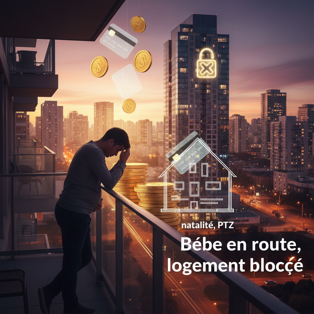 Bébé en route, logement bloqué : le rapport qui veut te faire acheter