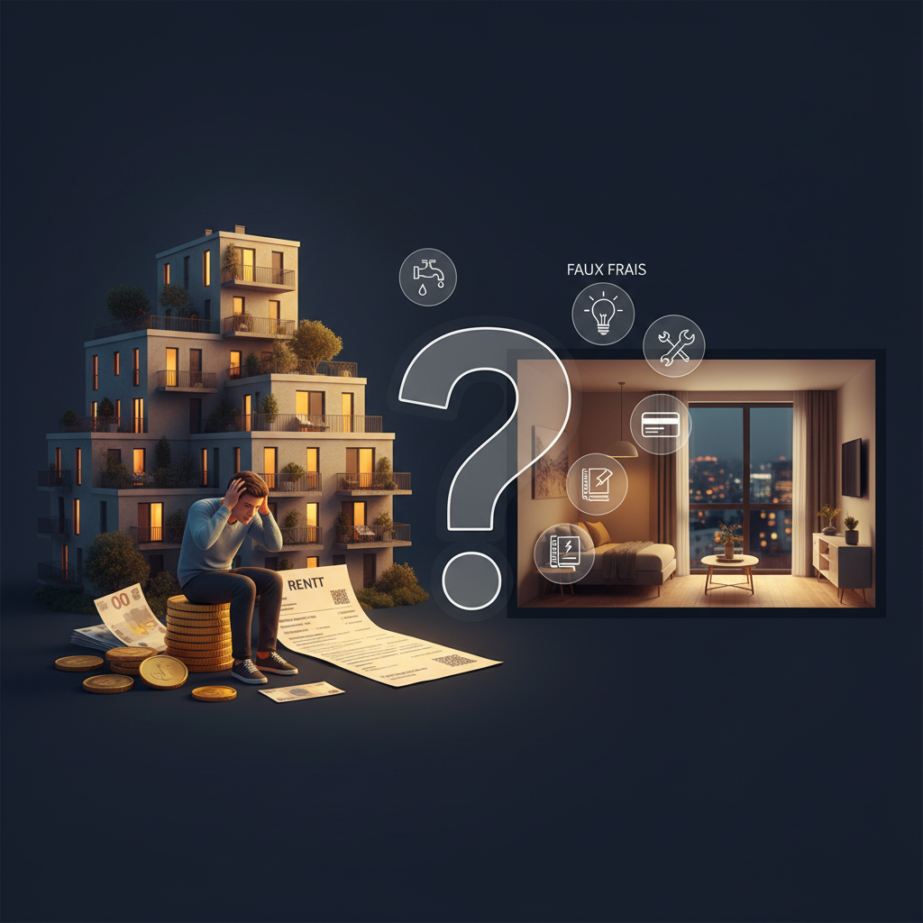 Courrières : 600€ le loyer, mais as-tu pensé aux faux frais ?