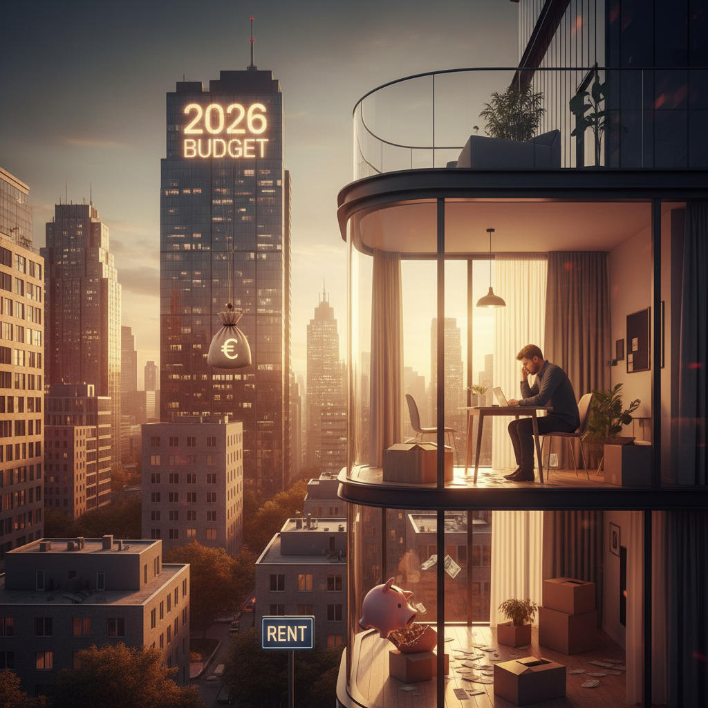 Budget 2026 : l'État sauve les meubles, mais ton loyer trinque