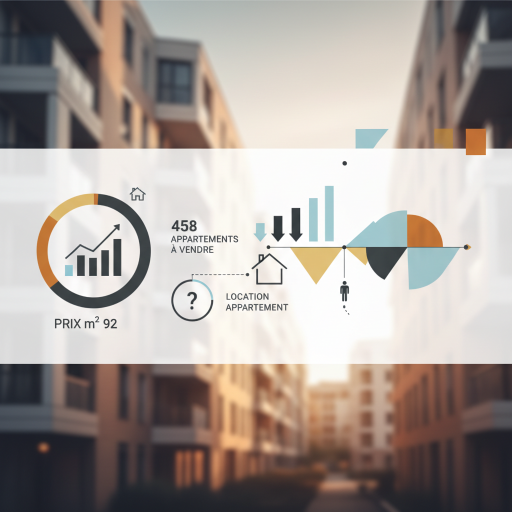 Courbevoie : 458 appartements à vendre, mais rien pour toi ?