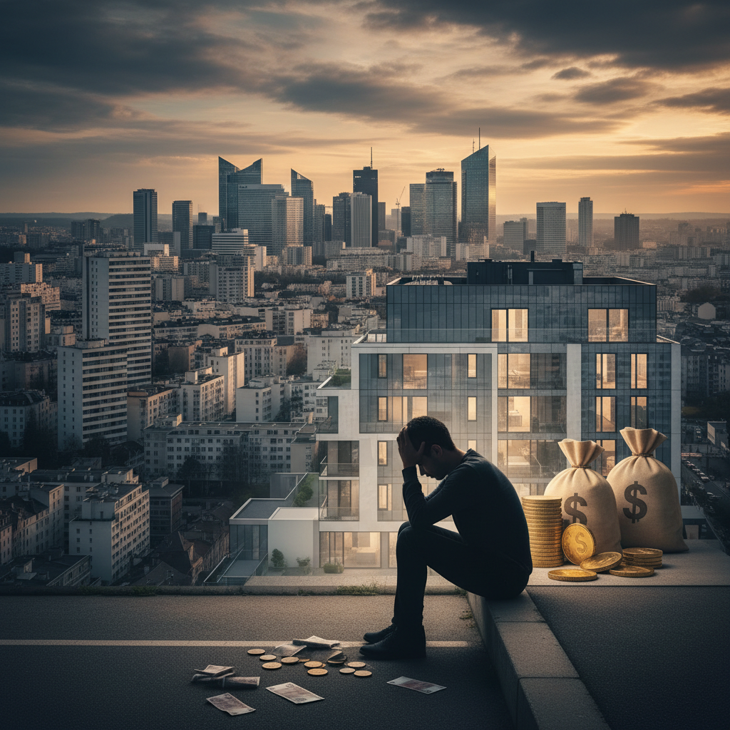 Courbevoie : 445 apparts à vendre, mais toi tu restes sur le carreau ?