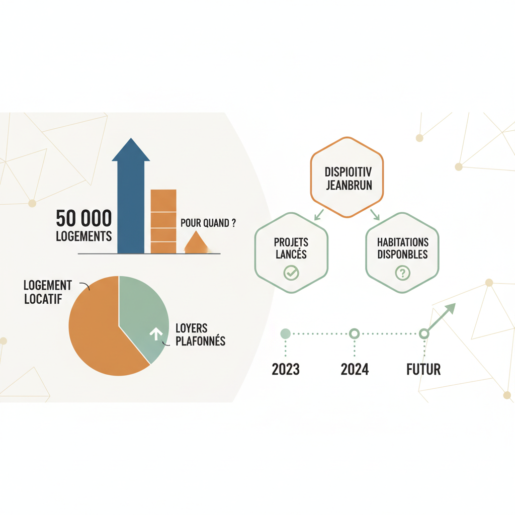 Dispositif Jeanbrun : 50 000 logements, mais c'est pour quand ?