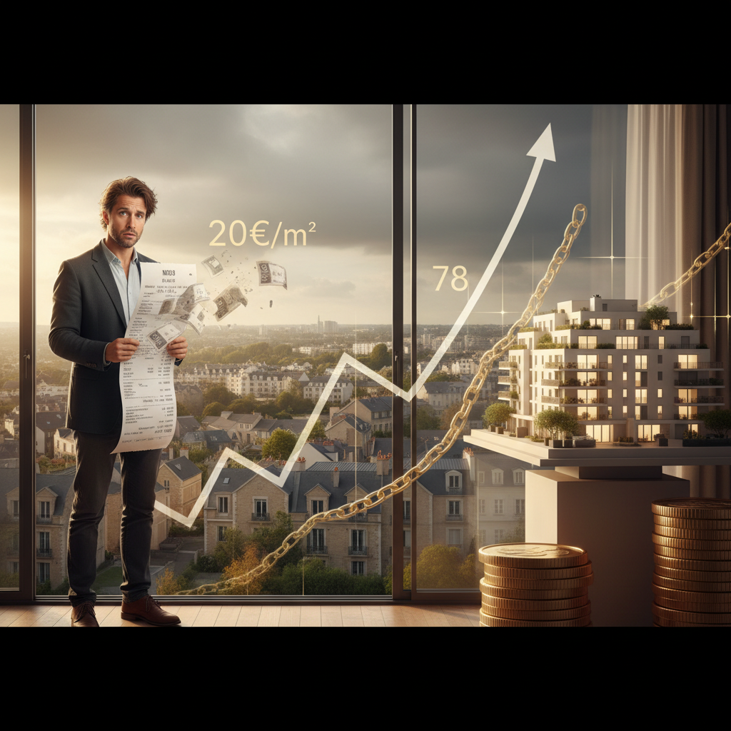 20€ du m² à Méré : La banlieue chic te plume en silence