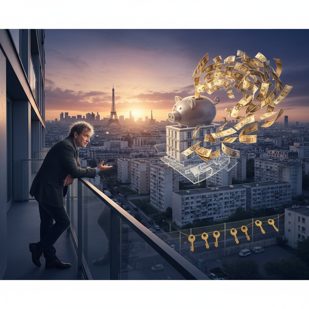 Paris : 2 milliards pour 8000 HLM, la blague qui coûte cher