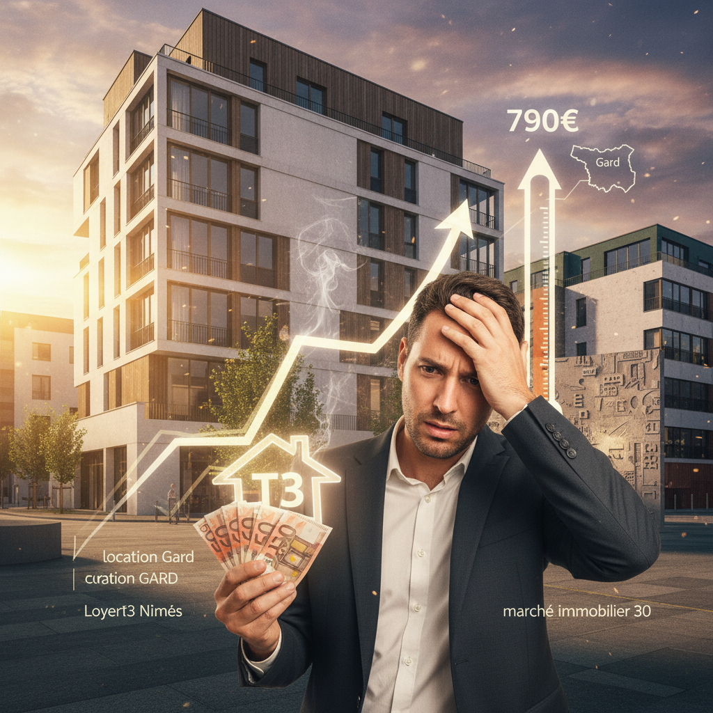 Gard : 790€ pour un T3, la note commence à être salée