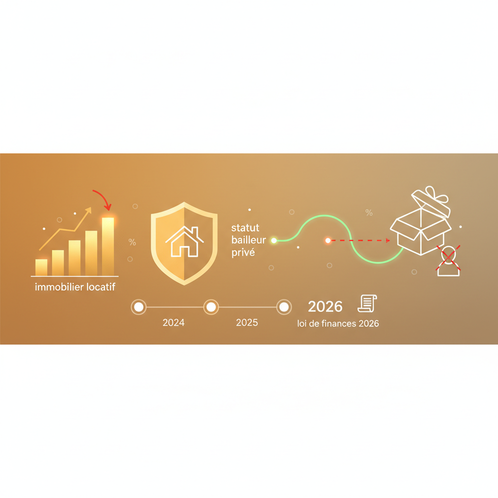 Nouveau statut bailleur : l'État fait un cadeau fiscal (mais pas à toi)