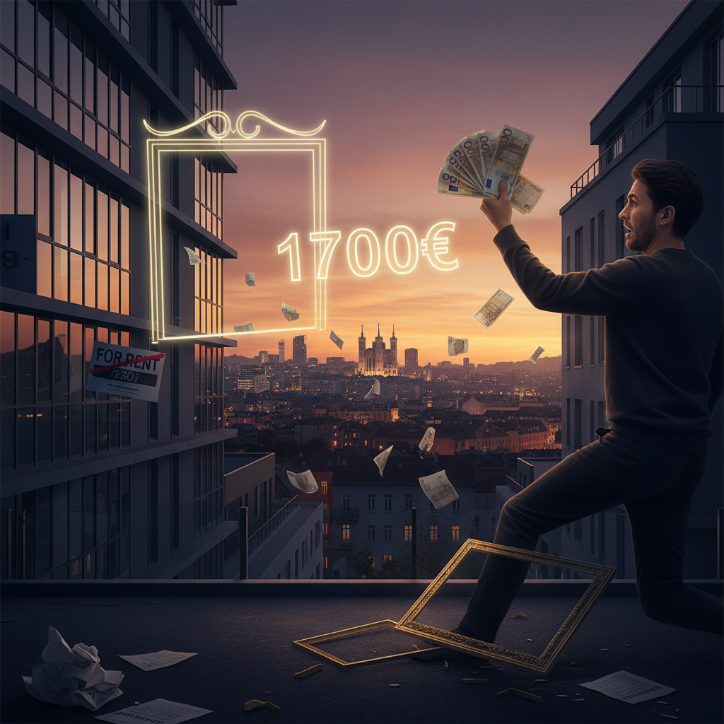 Loyer à 1700€ près de Lyon : la blague de l'encadrement ?