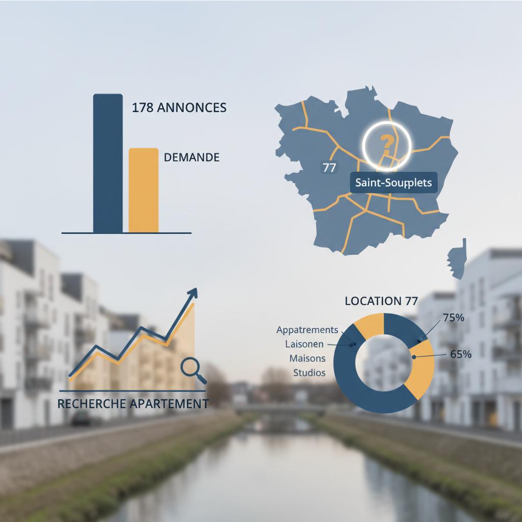 178 annonces à Saint-Soupplets : le mirage de la Seine-et-Marne ?