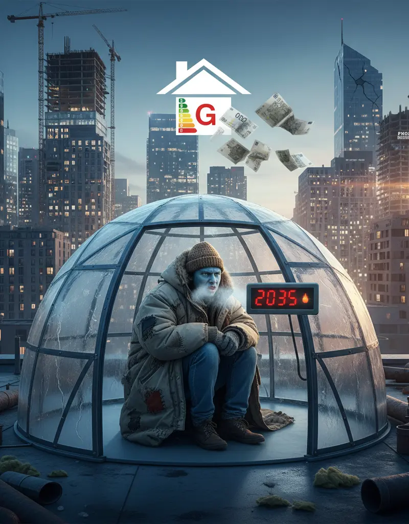 Le logement sur promesse : louez un igloo, le chauffage arrive en 2035